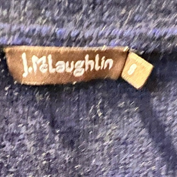 J McLaughlin wool sweater, navy blue, NWOT - Picture 2 of 4